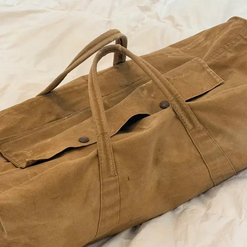 [BUNJANG] Vintage Military Boston Bag / 밀리터리 빈티지 보스턴백