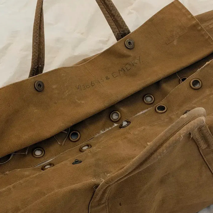 [BUNJANG] Vintage Military Boston Bag / 밀리터리 빈티지 보스턴백