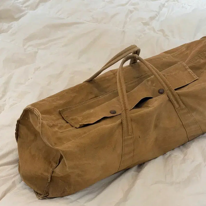 [BUNJANG] Vintage Military Boston Bag / 밀리터리 빈티지 보스턴백