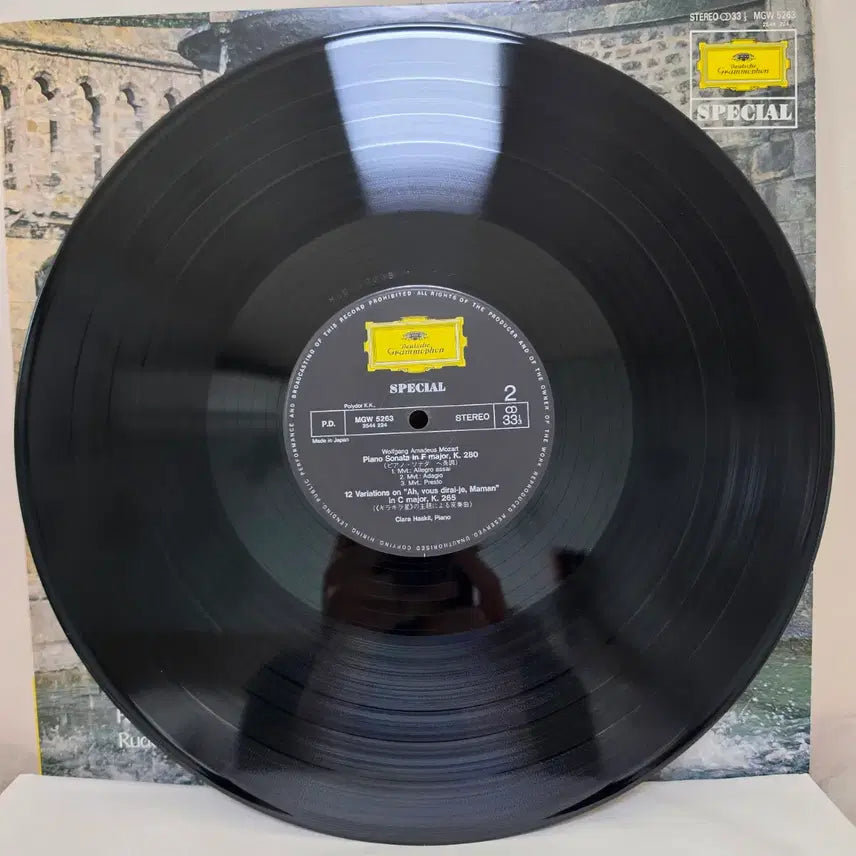[BUNJANG] Clara Haskil Mozart Piano Concerto No. 13 &amp; Variations LP / 클라라 하스킬: 모차르트 피아노 협주곡 13번&amp; 소나타,작은별 변주곡LP