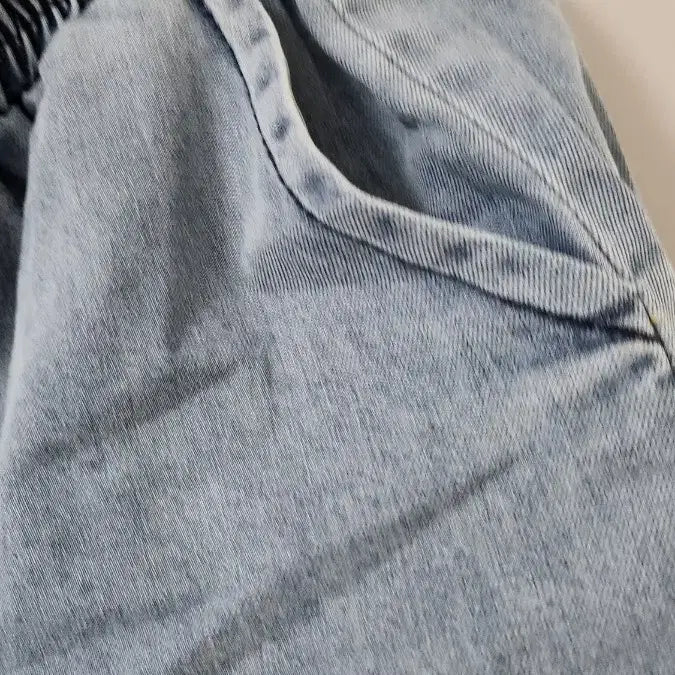 [BUNJANG] gev Denim Shirt &amp; Shorts Set / gev 데님 셔츠 + 반바지 세트 새상품