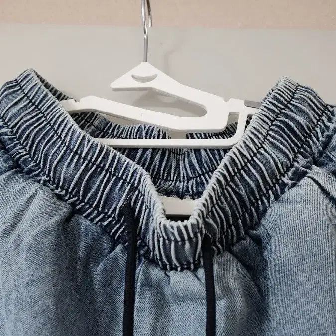 [BUNJANG] gev Denim Shirt &amp; Shorts Set / gev 데님 셔츠 + 반바지 세트 새상품