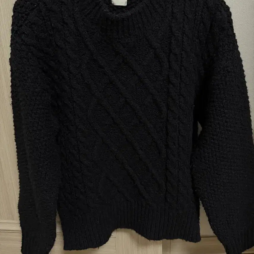 [BUNJANG] Mone Canal Black Knit / mone 모네 카날 블랙 니트 canal black knit