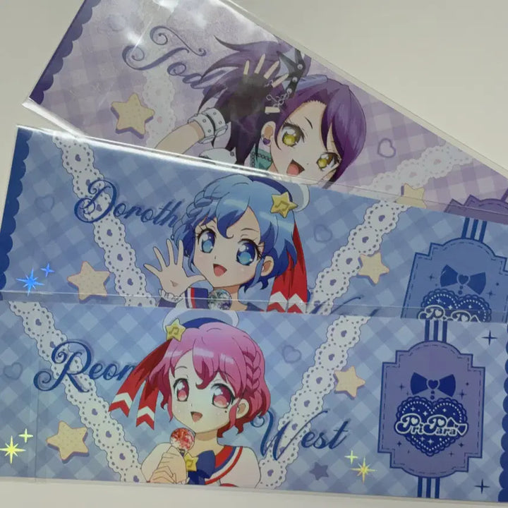 [BUNJANG] PriPara Dressing Pafé Sion Dorothy Reona Ticket Bundle Set / 프리파라 드레싱파페 시온 도로시 레오나 티켓 세트