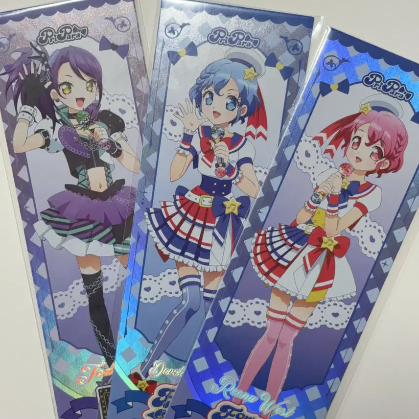 [BUNJANG] PriPara Dressing Pafé Sion Dorothy Reona Ticket Bundle Set / 프리파라 드레싱파페 시온 도로시 레오나 티켓 세트