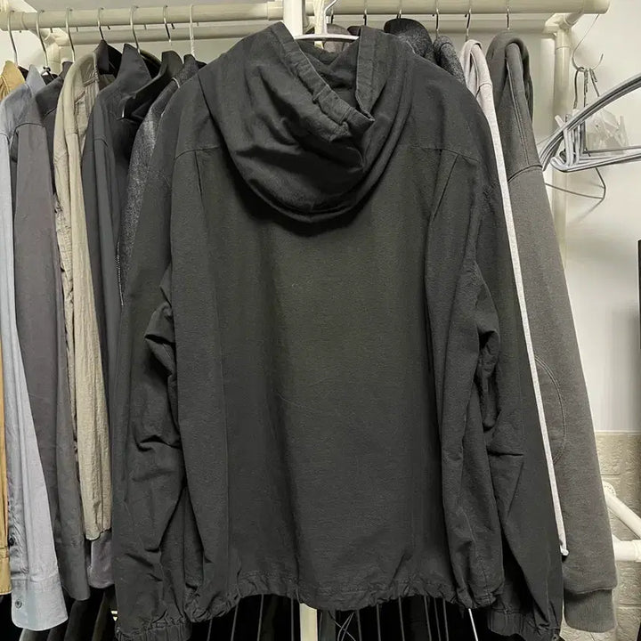 [BUNJANG] Polytelu Hoodie Used Black / [1] 폴리테루 집후디 파카 유즈드 블랙