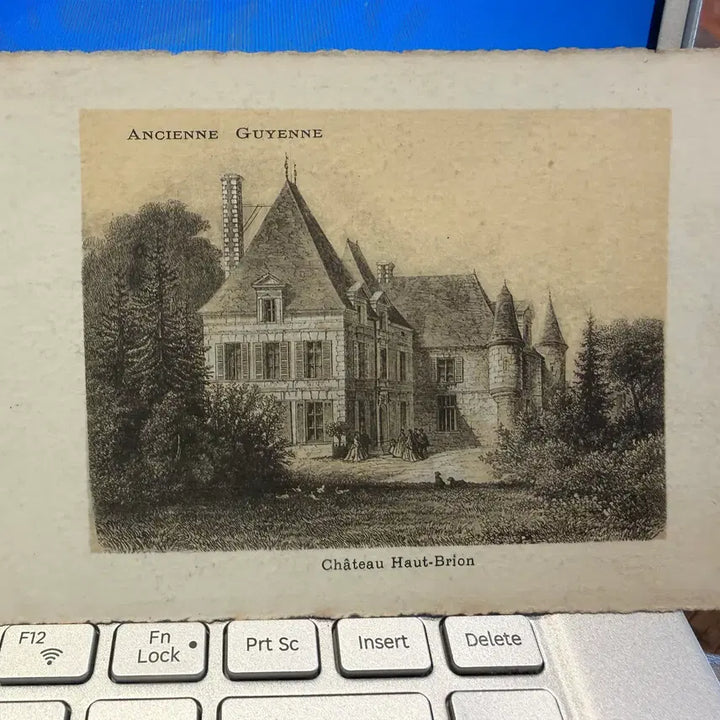 [BUNJANG] Château Haut-Brion Vintage Postcard / 1910년 - 샤토 오 브리옹 - 1855년 보르도 분류에서 1등급
