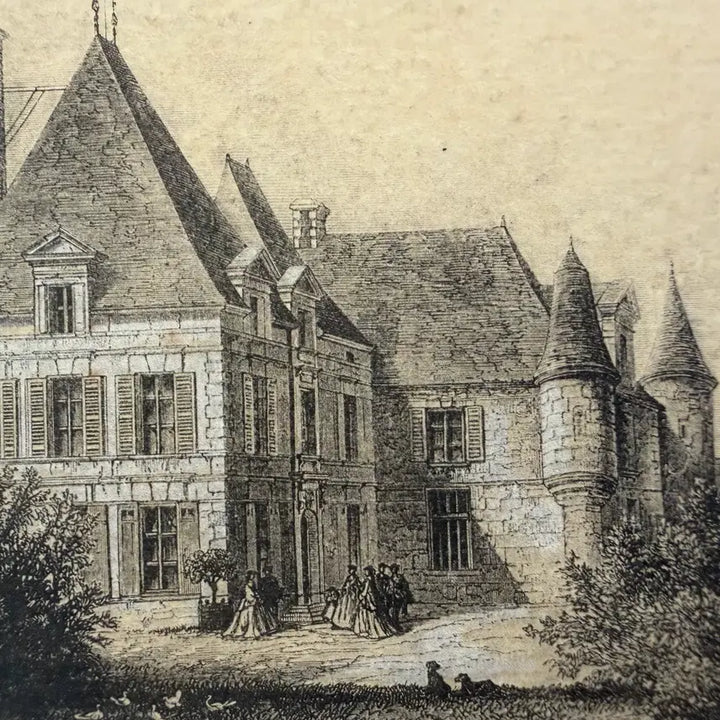 [BUNJANG] Château Haut-Brion Vintage Postcard / 1910년 - 샤토 오 브리옹 - 1855년 보르도 분류에서 1등급