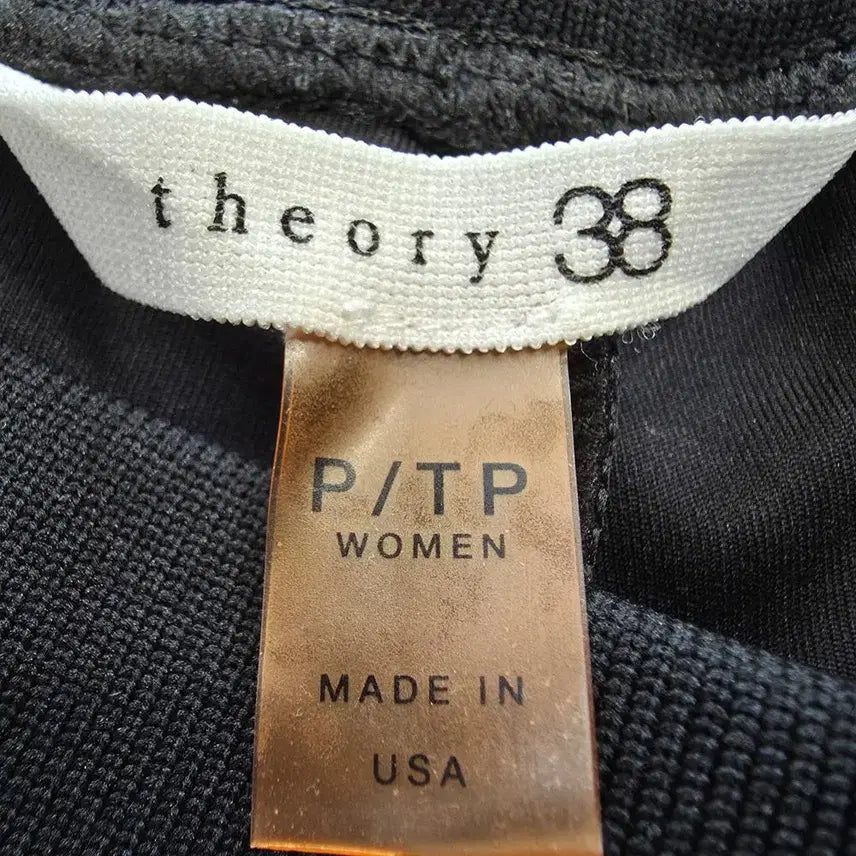 [BUNJANG] Theory Black Leggings Pants (S) / 띠어리 블랙 레깅스 팬츠/여성(S)/B924/새상품수준