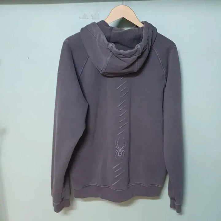 [BUNJANG] Spider Hooded Zip-up Jacket (Gray, XL) / 스파이더 후드집업 105