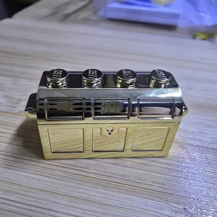 [BUNJANG] Lego Gold Chrome Jewelry Box / 레고 보석상자 (금 크롬)