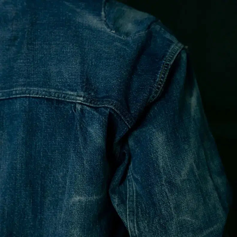 [BUNJANG] Old Joe Scarface Denim Jacket / 올드조 old joe스카페이스 데님자켓(40)약105