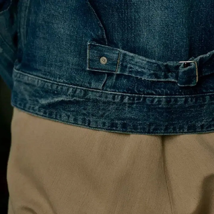 [BUNJANG] Old Joe Scarface Denim Jacket / 올드조 old joe스카페이스 데님자켓(40)약105