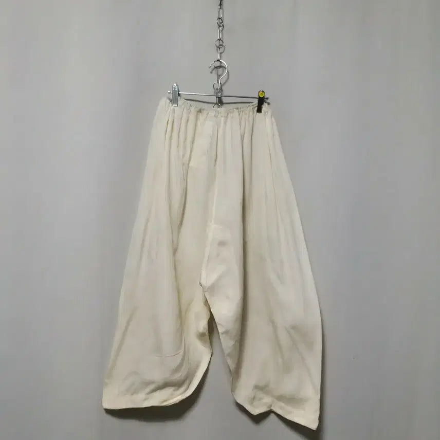 [BUNJANG] K76 White Rayon Undershorts / ㅋ76 인견속바지