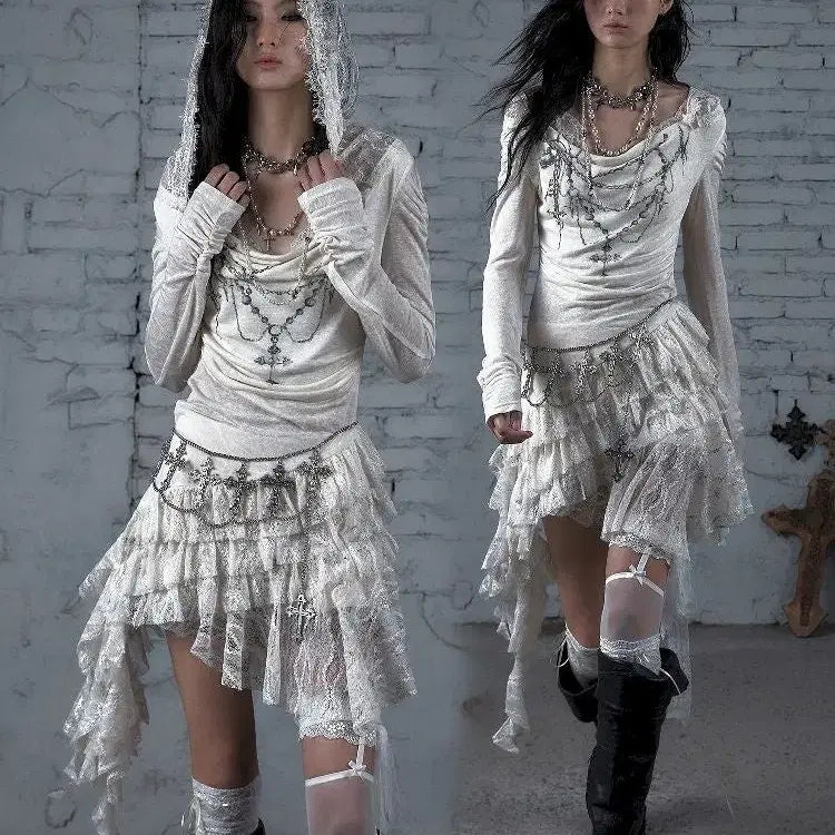 [SOLD OUT] (구함) 가을 노로맨스 NO ROMANCE Lace Knit