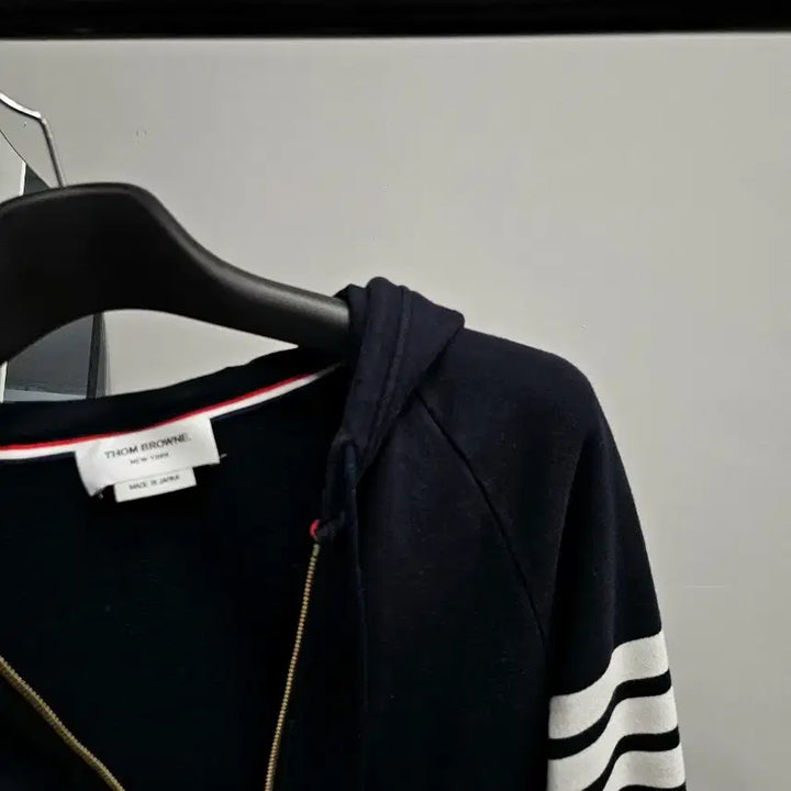 [BUNJANG] Thom Browne Gold Plated Hooded Zip-up Jacket / (S급/3 size) 톰브라운 금장 후드집업 3사이즈