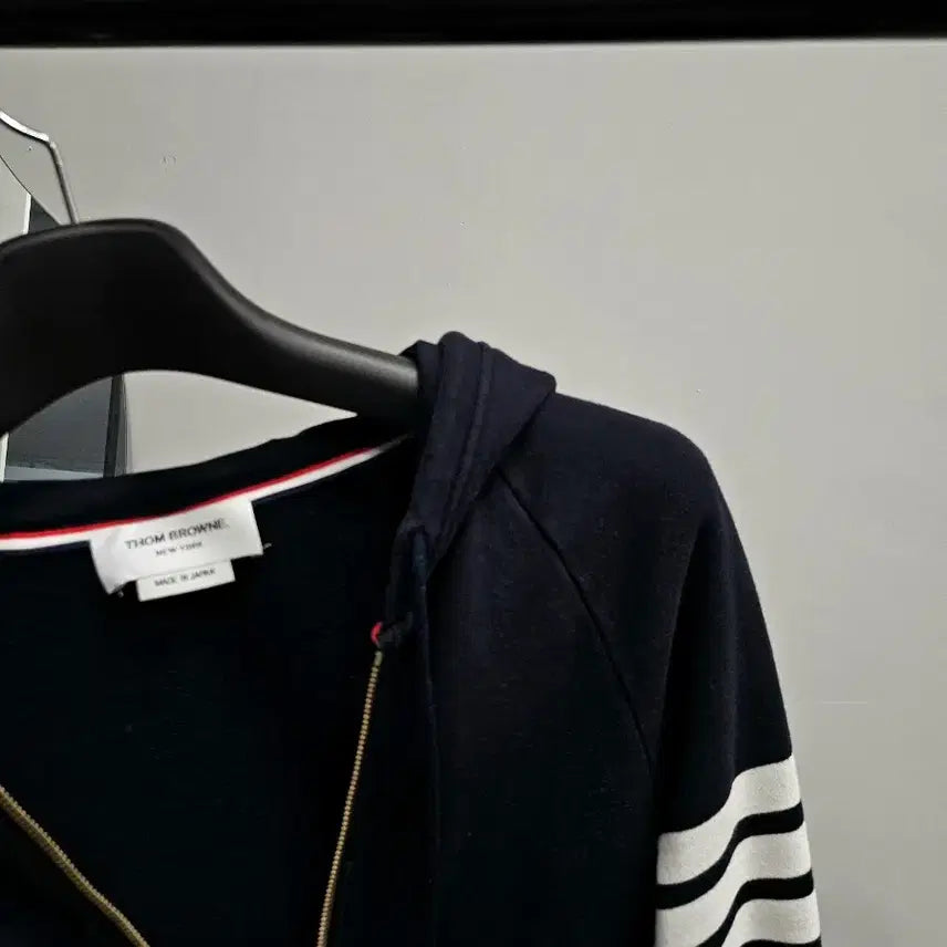[BUNJANG] Thom Browne Gold Plated Hooded Zip-up Jacket / (S급/3 size) 톰브라운 금장 후드집업 3사이즈
