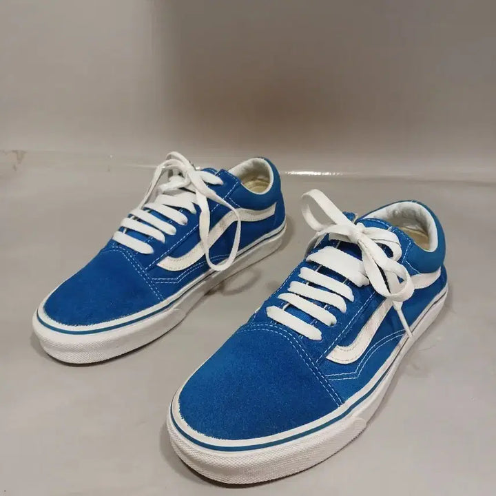 [BUNJANG] Vans Old Skool Core Classic Blue Sneakers / 반스올드스쿨 코어클래식 블루 245