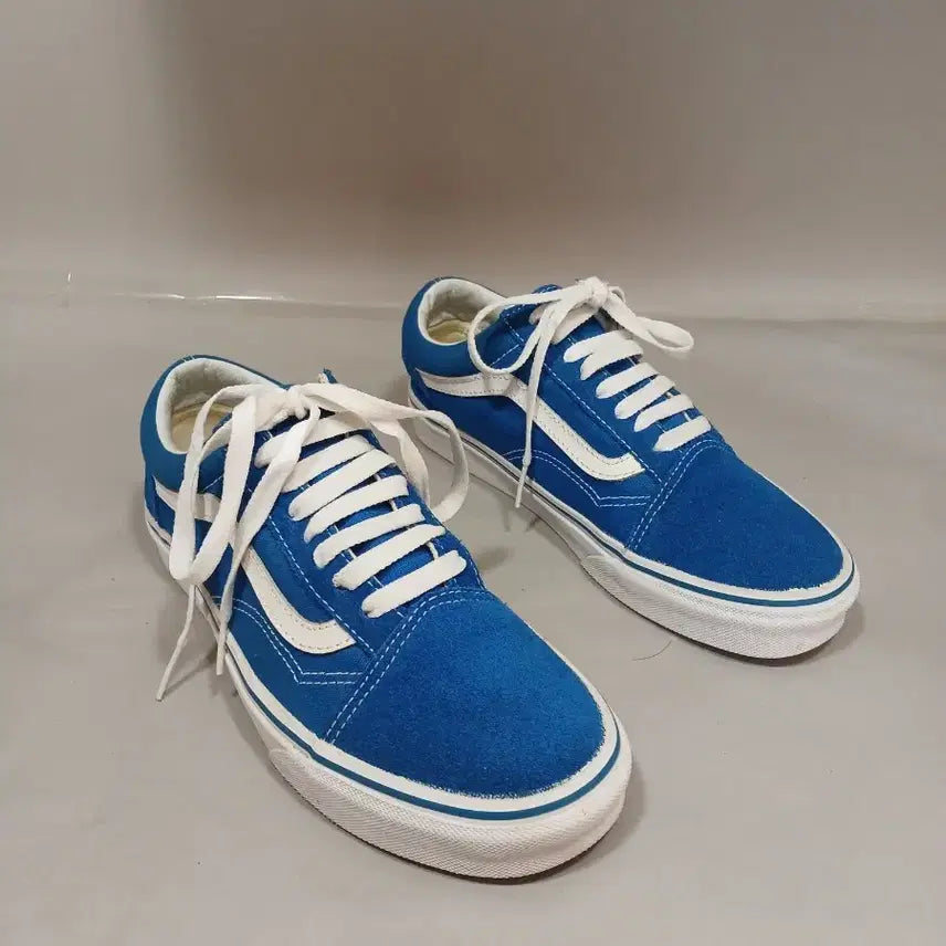 [BUNJANG] Vans Old Skool Core Classic Blue Sneakers / 반스올드스쿨 코어클래식 블루 245