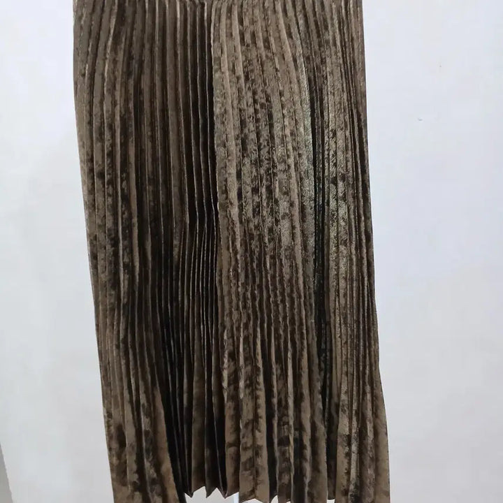 [BUNJANG] SJSJ Pleated Long Skirt / SJSJ 플리츠 롱 스커트 55