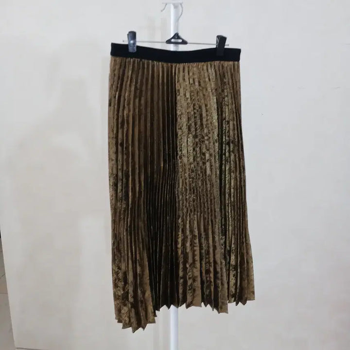 [BUNJANG] SJSJ Pleated Long Skirt / SJSJ 플리츠 롱 스커트 55