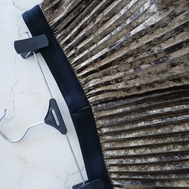 [BUNJANG] SJSJ Pleated Long Skirt / SJSJ 플리츠 롱 스커트 55