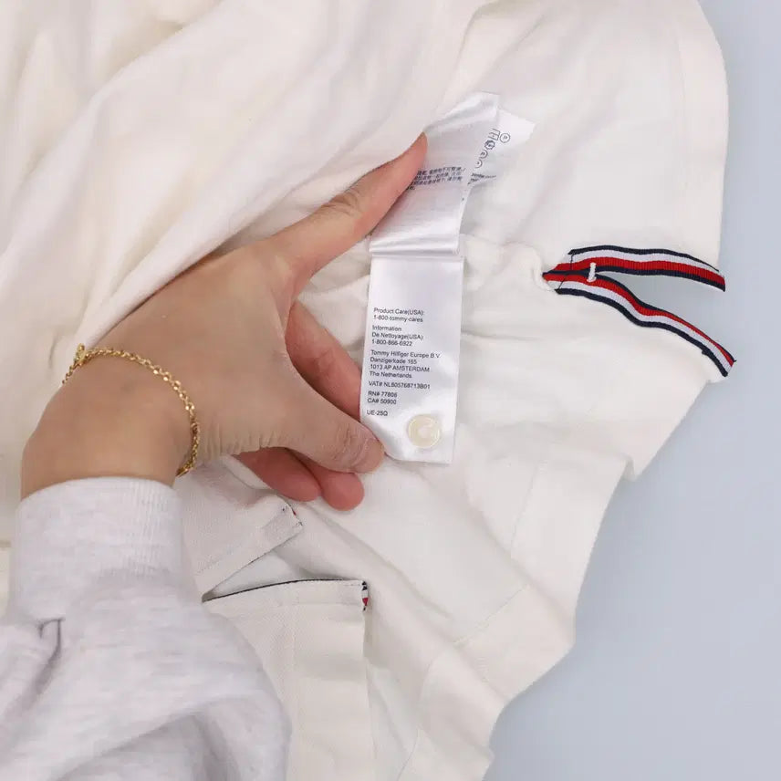 [BUNJANG] Tommy Hilfiger Regular Fit Short Sleeve Polo Shirt / M 타미힐피거 레귤러핏 반팔카라티 0319H1