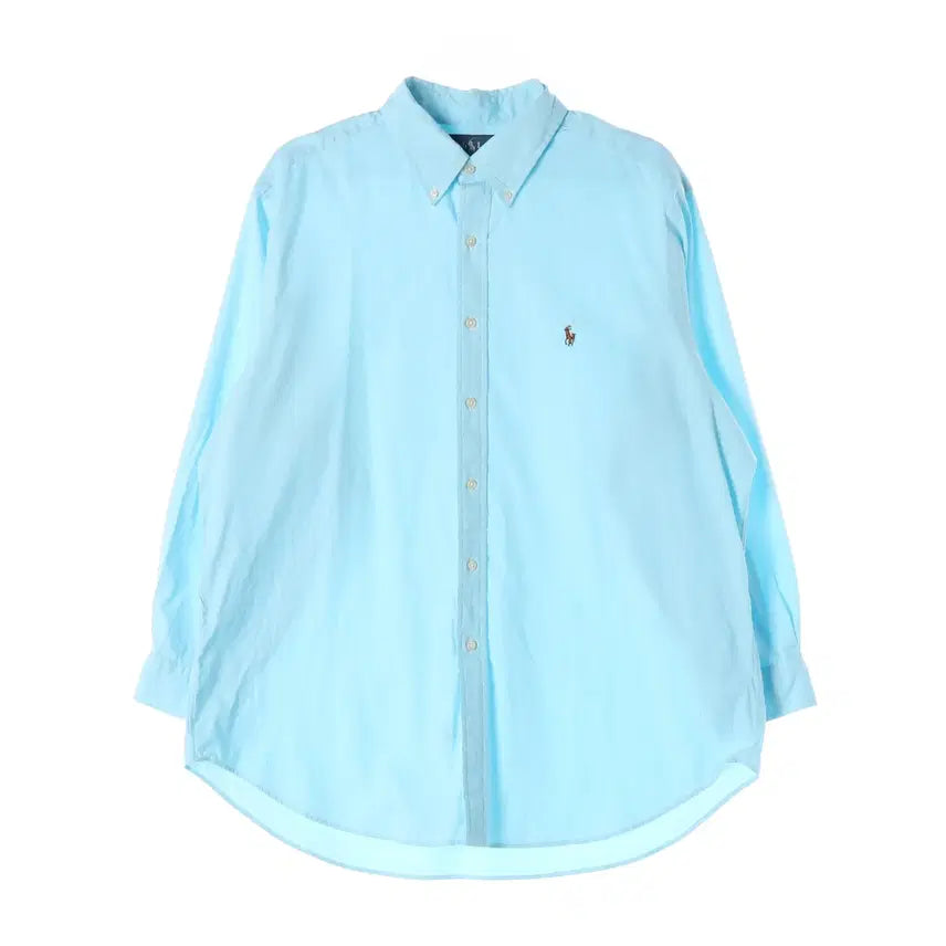 [BUNJANG] Polo Ralph Lauren Light Blue Cotton Shirt XL / 폴로 랄프 로렌 셔츠 라이트 블루 XL