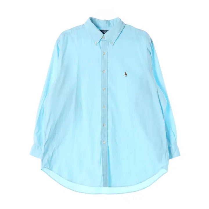 [BUNJANG] Polo Ralph Lauren Light Blue Cotton Shirt XL / 폴로 랄프 로렌 셔츠 라이트 블루 XL
