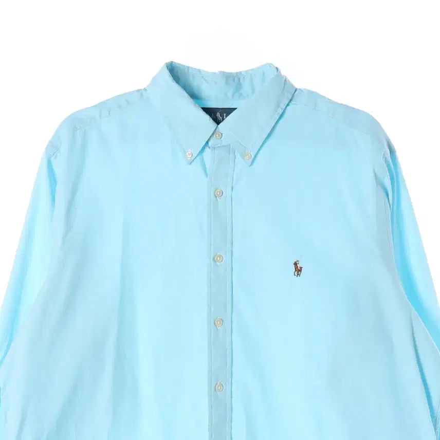 [BUNJANG] Polo Ralph Lauren Light Blue Cotton Shirt XL / 폴로 랄프 로렌 셔츠 라이트 블루 XL