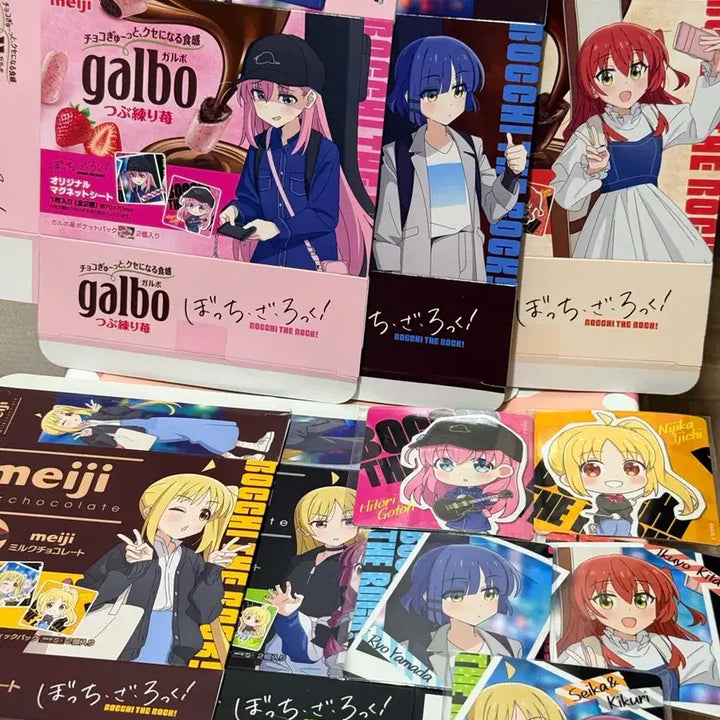 [BUNJANG] Bocchi the Rock! Lawson Collaboration Bundle Set / 봇치더록 봇치더락 로손 콜라보 클리어파일 마그넷 과자
