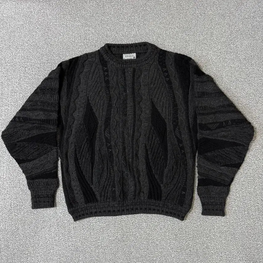 [BUNJANG] Australian Wool Cable Knit Sweater M / 호주 울 케이블 니트 M