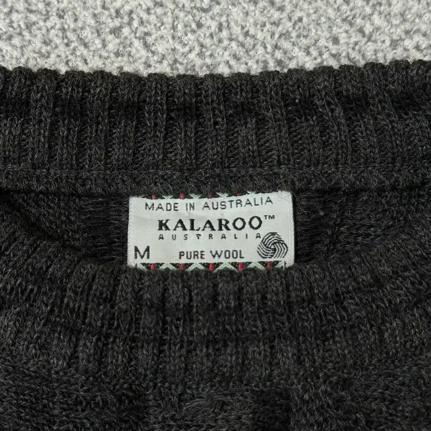 [BUNJANG] Australian Wool Cable Knit Sweater M / 호주 울 케이블 니트 M