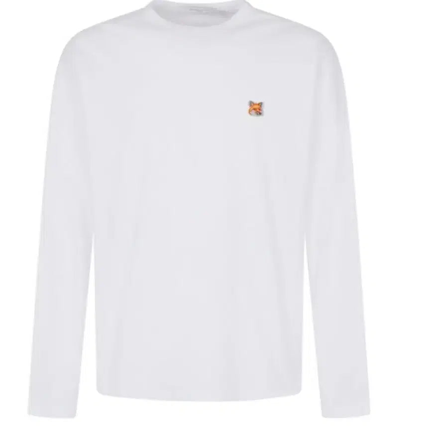 [BUNJANG] Maison Kitsune Long Sleeve Shirt / 메종 키츠네 롱슬리브 화이트