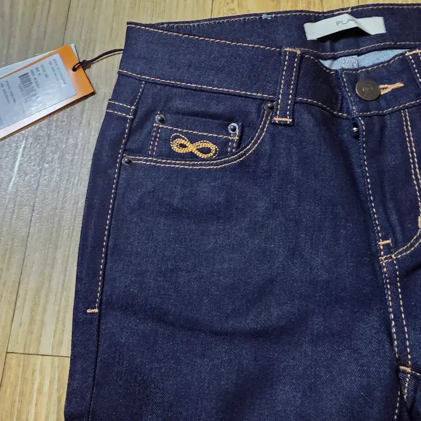 [BUNJANG] Plac Jeans Slim Skinny Denim Pants for Women / 플랙진 진청 데님 바지 슬림스키니 여성용 24사이즈