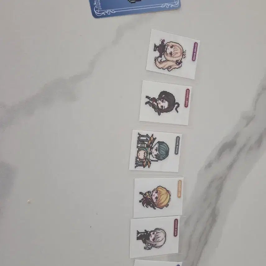[BUNJANG] Limbus Company Ramancha Land Tteokbokki Stickers Bundle Set / 림버스 라만차랜드 띠부씰 일괄