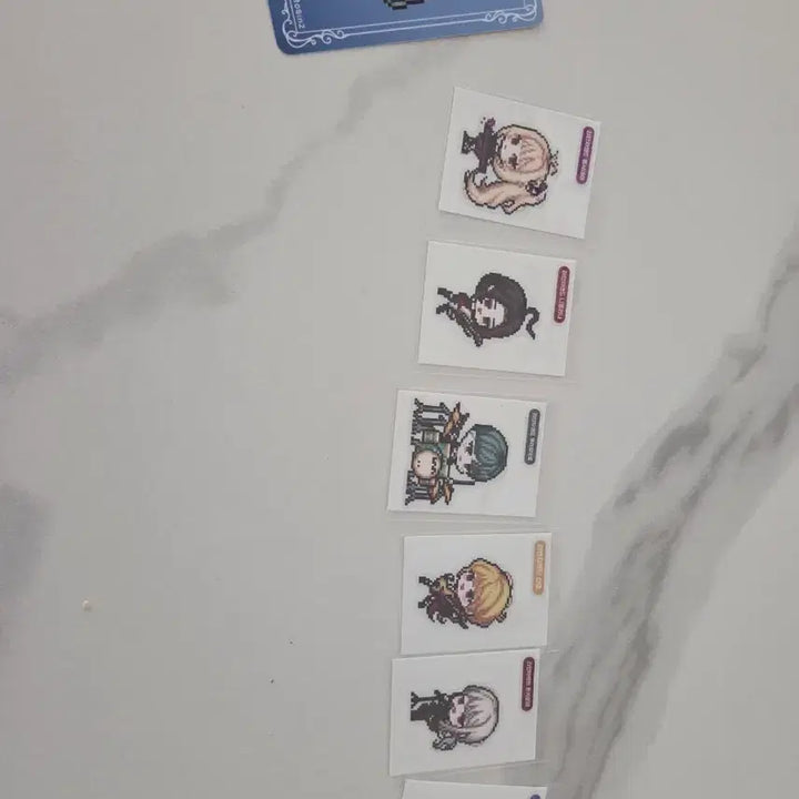 [BUNJANG] Limbus Company Ramancha Land Tteokbokki Stickers Bundle Set / 림버스 라만차랜드 띠부씰 일괄