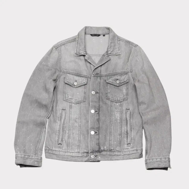 [BUNJANG] Antony Morato Painting Denim Jacket / [M] 안토니 모라토 페인팅 데님자켓