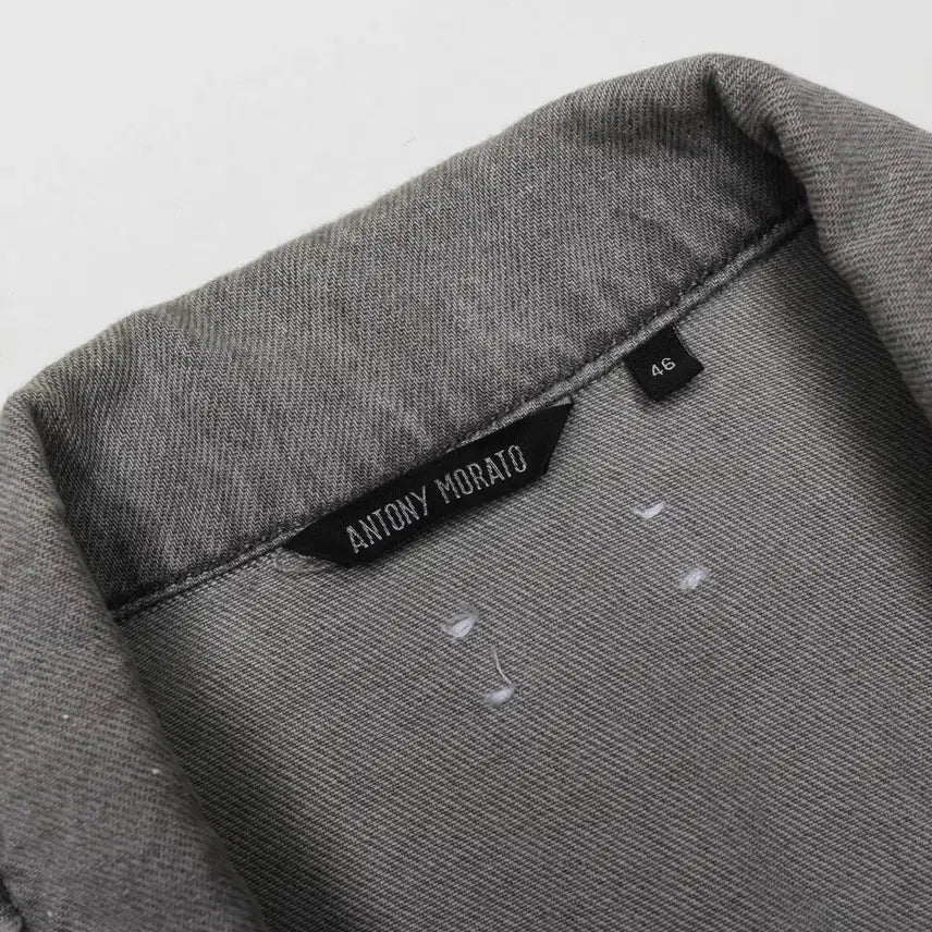 [BUNJANG] Antony Morato Painting Denim Jacket / [M] 안토니 모라토 페인팅 데님자켓