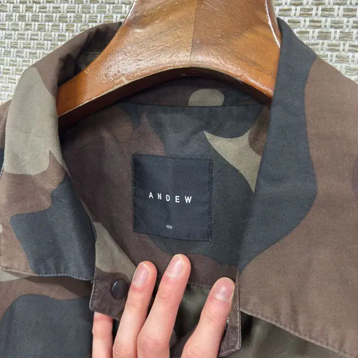 [BUNJANG] ANDEW Military Coat (M14141) / 앤듀 밀리터리 코트 100 M14141