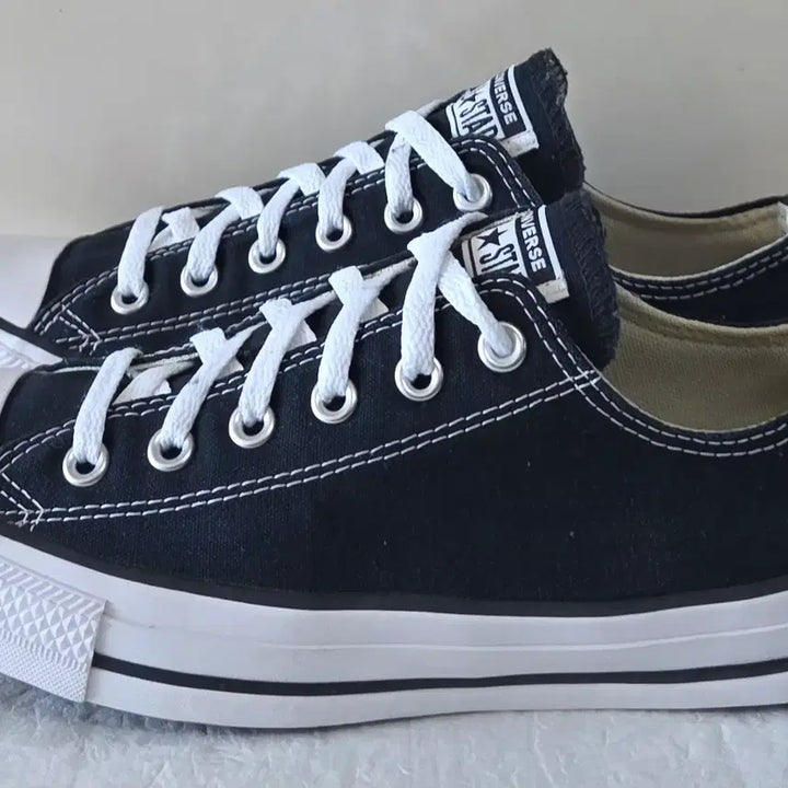 [BUNJANG] Converse Chuck Taylor All Star Classic Low Black White Sneakers / [265] 컨버스 척테일러 올스타 클래식 CT AS 로우 블랙화이트