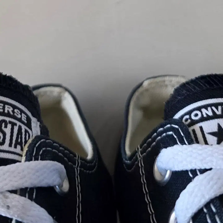 [BUNJANG] Converse Chuck Taylor All Star Classic Low Black White Sneakers / [265] 컨버스 척테일러 올스타 클래식 CT AS 로우 블랙화이트