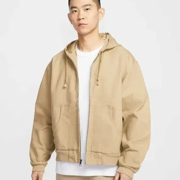 [BUNJANG] Nike Life Canvas Sashiko Hooded Jacket / 나이키 라이프 캔버스 후드 사시코 자켓
