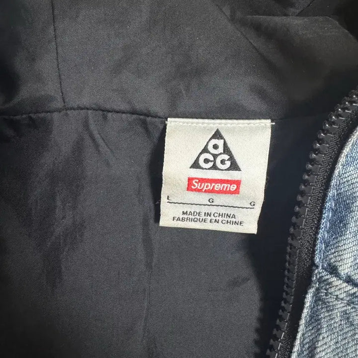 [SOLD OUT] 슈프림 나이키 ACG 데님 아노락 L