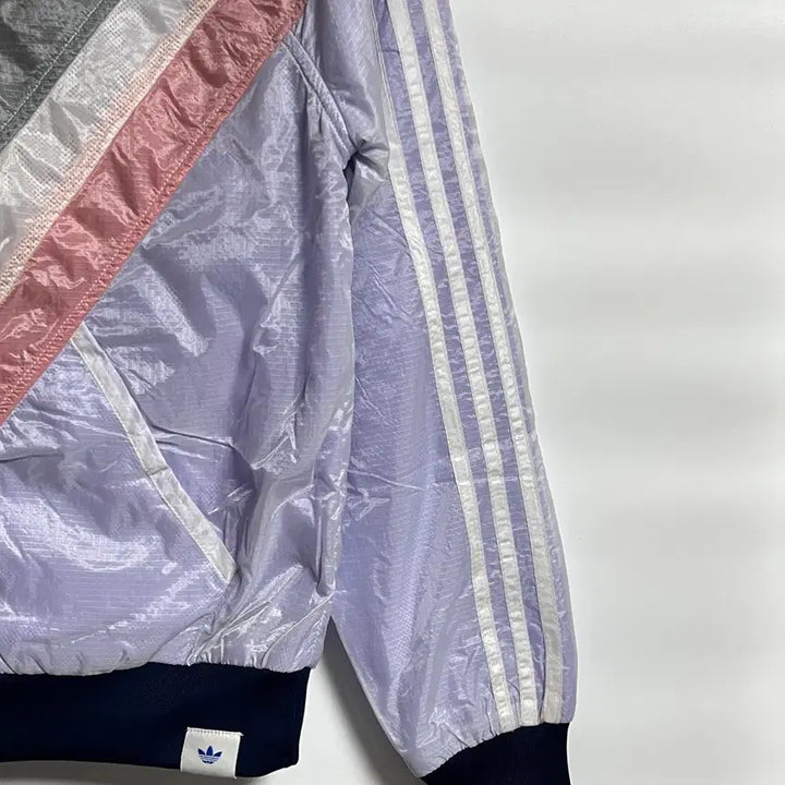 [BUNJANG] Adidas Crop Windbreaker Jacket (95) / 아디다스 크롭 바람막이 윈드브레이커 자켓 95