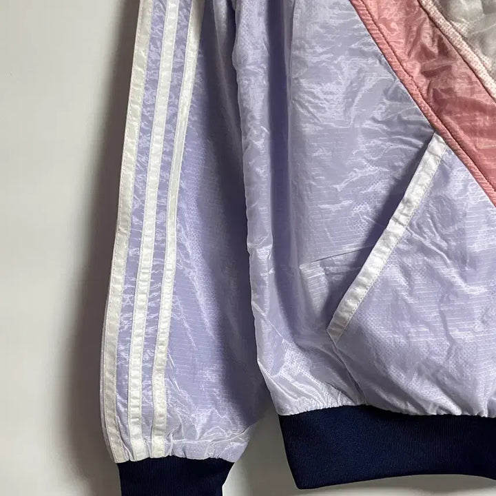 [BUNJANG] Adidas Crop Windbreaker Jacket (95) / 아디다스 크롭 바람막이 윈드브레이커 자켓 95