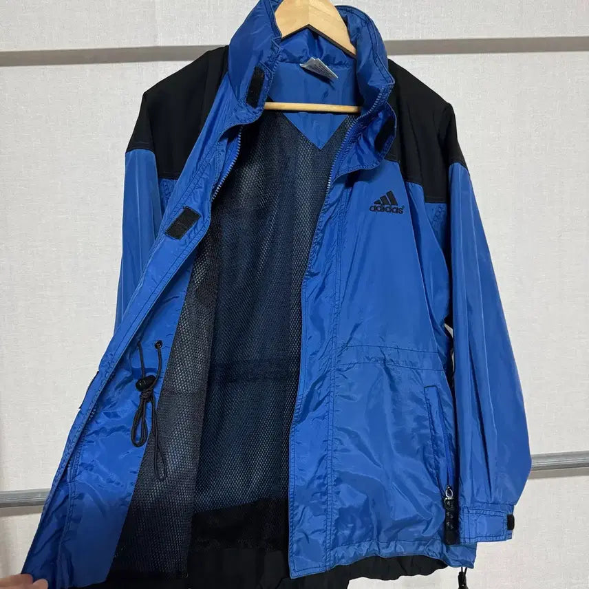 [BUNJANG] Adidas Old School Windbreaker Jacket (Size 95) / 아디다스 올드스쿨 바람막이 95