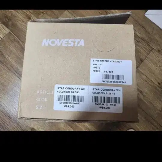 [BUNJANG] Novesta Star Master Corduroy Sneakers / 노베스타 스타마스터 코듀로이 스니커즈 280, 43사이즈