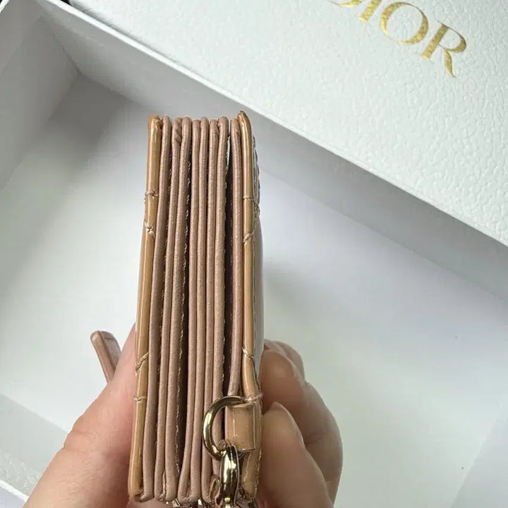 [BUNJANG] Dior Patent Accordion Cardholder / 디올 페이던트 아코디언 카드지갑