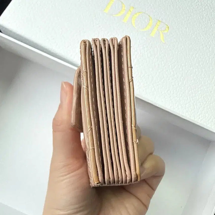 [BUNJANG] Dior Patent Accordion Cardholder / 디올 페이던트 아코디언 카드지갑